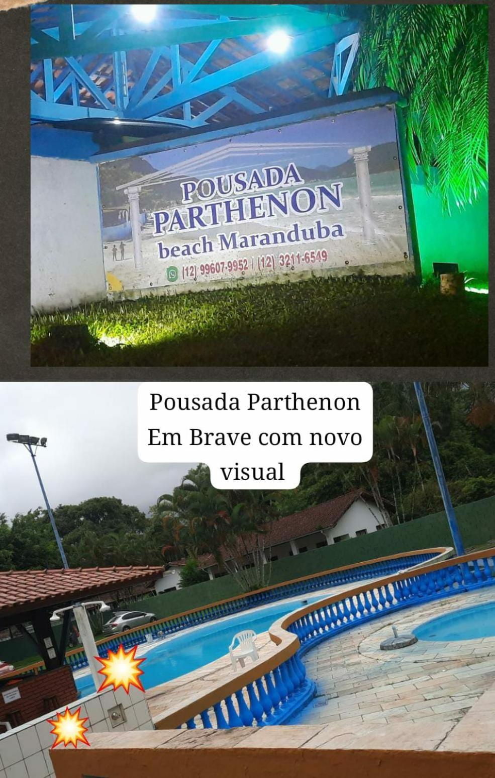 Pousada Parthenon Maranduba Ubatuba Ngoại thất bức ảnh